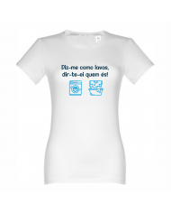 T-shirt - diz como lavas