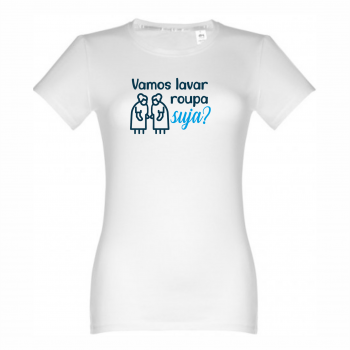 T-shirt - Vamos lavar