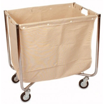 Carro c/saco em pano p/roupa